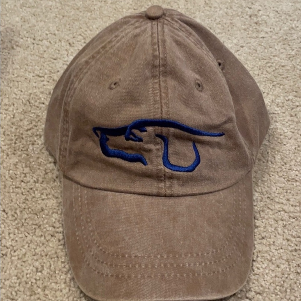 Southern Dog Brown Cap with Blue Logo